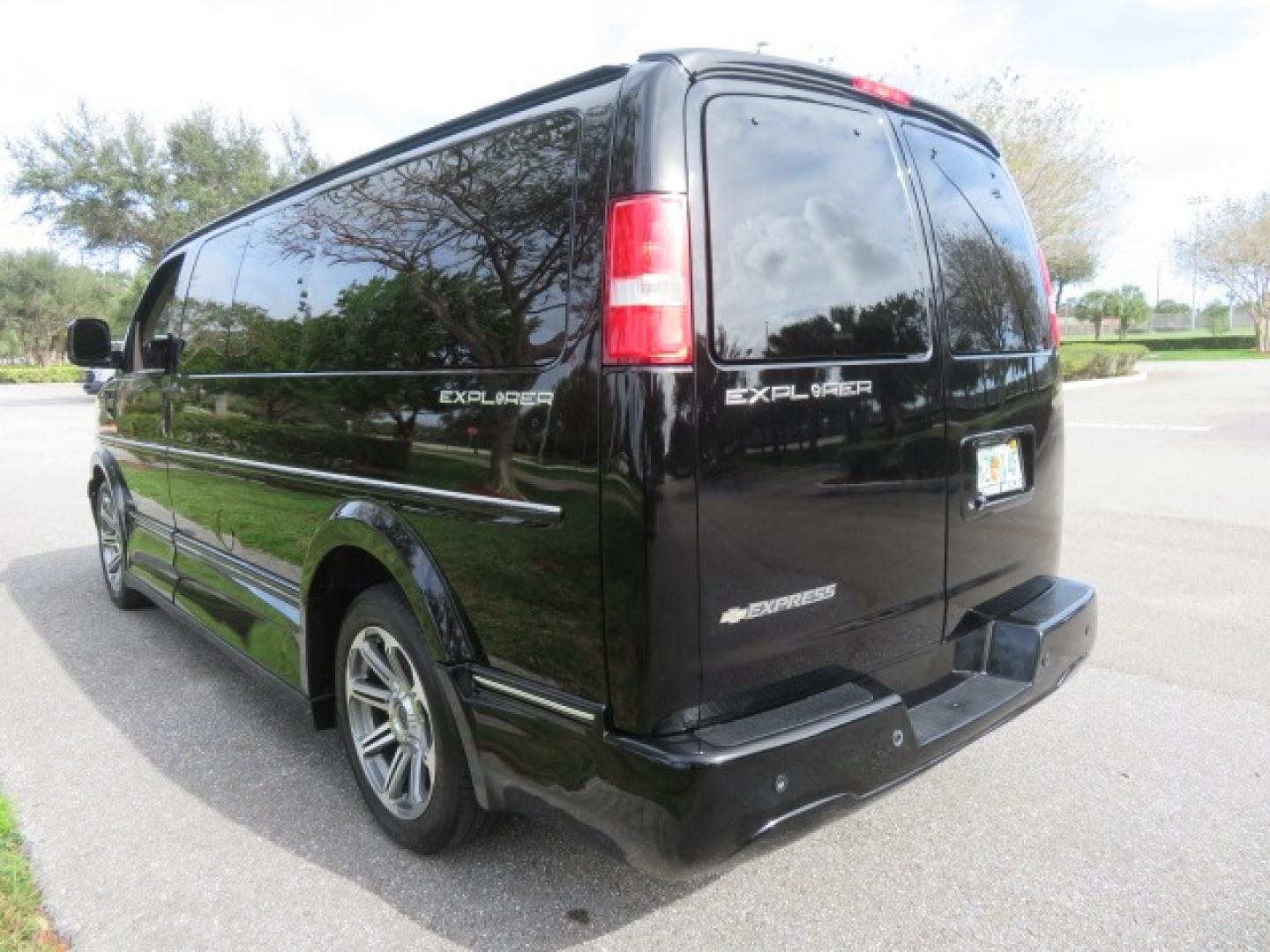 2017 Black /Tan and Brown 2 Tone Chevrolet Express (1GCWGAFG8H1) , located at 4301 Oak Circle #19, Boca Raton, FL, 33431, (954) 561-2499, 26.388861, -80.084038 - You are looking at a Gorgeous 2017 Chevy Express 2500 Explorer Handicap Wheelchair Conversion Van Fully Loaded With: 96K Original Miles, Power Side Entry Doors, VMI Side Entry Wheelchair Lift, 6 Way B and D Transfer Seat, Two Tone Leather Interior, Heated Front Seats, Front Sunroof, Rear Power Foldi - Photo#16